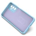 Rugged Series Samsung Galaxy M13 TPU Hoesje - Baby blauw