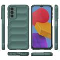 Rugged Series Samsung Galaxy M13 TPU Hoesje - Groen