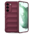 Rugged Series Samsung Galaxy S23 5G TPU Case - Wijnrood