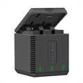 RuigPro AT1160 GoPro Hero9 zwarte drievoudige batterijlader