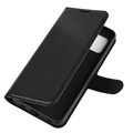Samsung Galaxy A31 Wallet Case met Standaardfunctie - Zwart