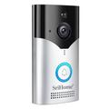 SRIHOME DH002 Slimme videodeurbel met PIR bewegingsdetectie - Zwart / Zilver