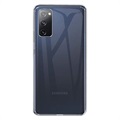 Saii 2-in-1 Samsung Galaxy S20 FE TPU-hoesje en schermbeschermer van gehard glas