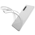 Saii 2-in-1 Sony Xperia 10 IV TPU-hoesje en schermbeschermer van gehard glas