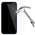 Saii 2-in-1 iPhone 14 Pro TPU-hoesje en schermbeschermer van gehard glas