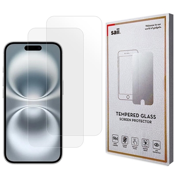 iPhone 17 Saii 3D Premium Glazen Screenprotector - 2 St.