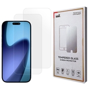iPhone Air Saii 3D Premium Glazen Screenprotector - 2 St.