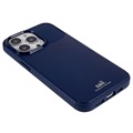 Saii Carbon Fiber iPhone 13 Pro Max TPU Case - Blauw