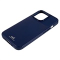Saii Carbon Fiber iPhone 13 Pro Max TPU Case - Blauw
