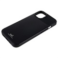 Saii Carbon Fiber iPhone 13 TPU Case - Zwart