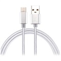 Saii Charge&Sync USB-C Kabel - 1m, USB 3.1 - Wit