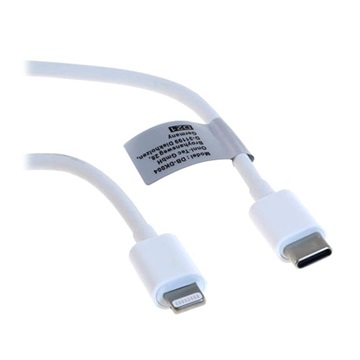 Saii Snelle USB-C / Lightning Kabel - 1m - Wit