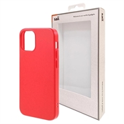 Saii Eco Line iPhone 12 Mini biologisch afbreekbaar hoesje - Rood