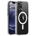 Saii Magnetic Series iPhone 13 Mini Hybrid Case - Doorzichtig