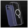 Saii Magnetische Serie iPhone 12 mini Hybrid Case - Doorzichtig