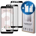 Saii Premium 3D Google Pixel 3 Glazen Screenprotector - 2 St.