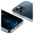 Saii Premium Anti-Slip iPhone 12/12 Pro TPU Hoesje - Doorzichtig