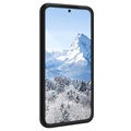 Saii Premium Samsung Galaxy S22 5G vloeibaar siliconen hoesje - zwart