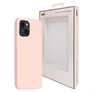 Saii Premium iPhone 13 vloeibaar siliconen hoesje - roze