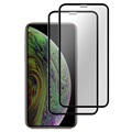 Saii 3D Premium iPhone XS Glazen Screenprotector - 9H - 2 St.