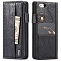 iPhone 6 Plus/6S Plus Saii Retro Multi-slot Wallet Hoesje
