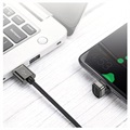 Saii U-Vorm USB-C Kabel - 1m - Zwart