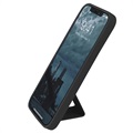 Saii iPhone 12 Pro Max siliconen hoesje met draagriem - zwart