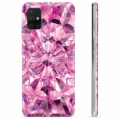 Samsung Galaxy A51 TPU-hoesje - Roze Kristal