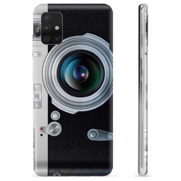 Samsung Galaxy A51 TPU-hoesje - Retrocamera
