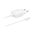 Samsung snelle reislader & USB-C kabel EP-T1510EWE - 15W - Bulk - Wit