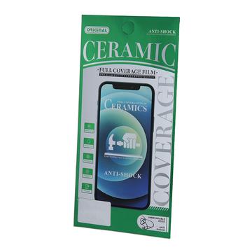 Samsung Galaxy A04/A12 Keramisch Glazen Screenprotector - Zwarte Rand