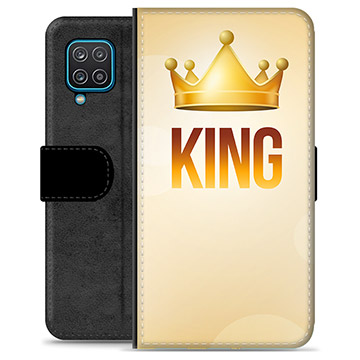 Samsung Galaxy A12 Premium Wallet Case - King