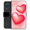 Samsung Galaxy A12 Premium Wallet Hoesje - Love