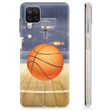 Samsung Galaxy A12 TPU Case - Basketbal