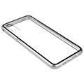 Samsung Galaxy A13 5G Magnetisch Hoesje met Gehard Glas - Zilver