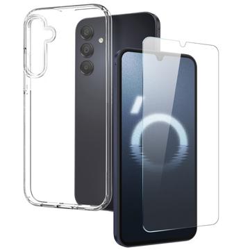 Samsung Galaxy A16 Northjo 2-in-1 Beschermingsset - Doorzichtig