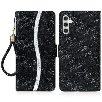 Samsung Galaxy A16 Stijlvol Glitter Portemonnee Hoesje