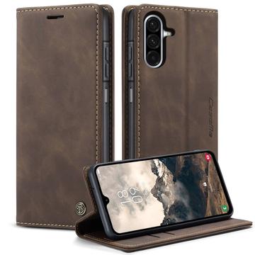 Samsung Galaxy A17 Caseme 013 Series Portemonnee Hoesje - Koffie
