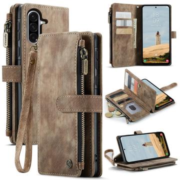Samsung Galaxy A17 Caseme C30 Multifunctioneel Portemonnee Hoesje - Bruin