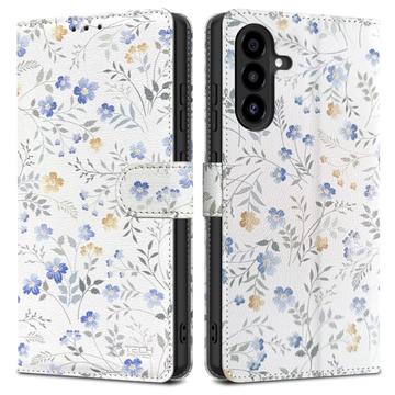 Samsung Galaxy A17 Tech-Protect Portemonnee Hoesje Met Magneet & Standaard - Lentebloemen