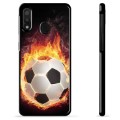 Samsung Galaxy A20e Beschermhoes - Voetbal Vlam
