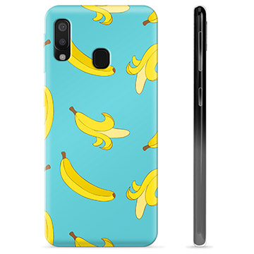 Samsung Galaxy A20e TPU Hoesje - Bananen