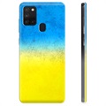 Samsung Galaxy A21s TPU Hoesje Oekraïense Vlag - Two Tone