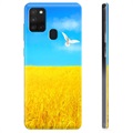 Samsung Galaxy A21s TPU Hoesje Oekraïne - Tarweveld