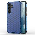 Samsung Galaxy A26 Honeycomb Armored Hybride Hoesje - Blauw