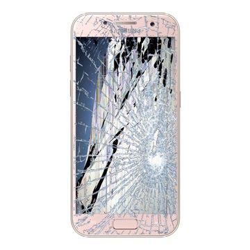 Samsung Galaxy A3 (2017) LCD en Touchscreen Reparatie - Roze