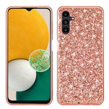 Samsung Galaxy A36 Glitter Series Hybride Hoesje - Rose Gold