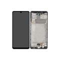 Samsung Galaxy A42 5G Front Cover & LCD Display GH82-24375A - Zwart