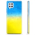 Samsung Galaxy A42 5G TPU Hoesje Oekraïne - Two Tone