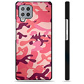 Samsung Galaxy A42 5G Beschermhoes - Roze Camouflage